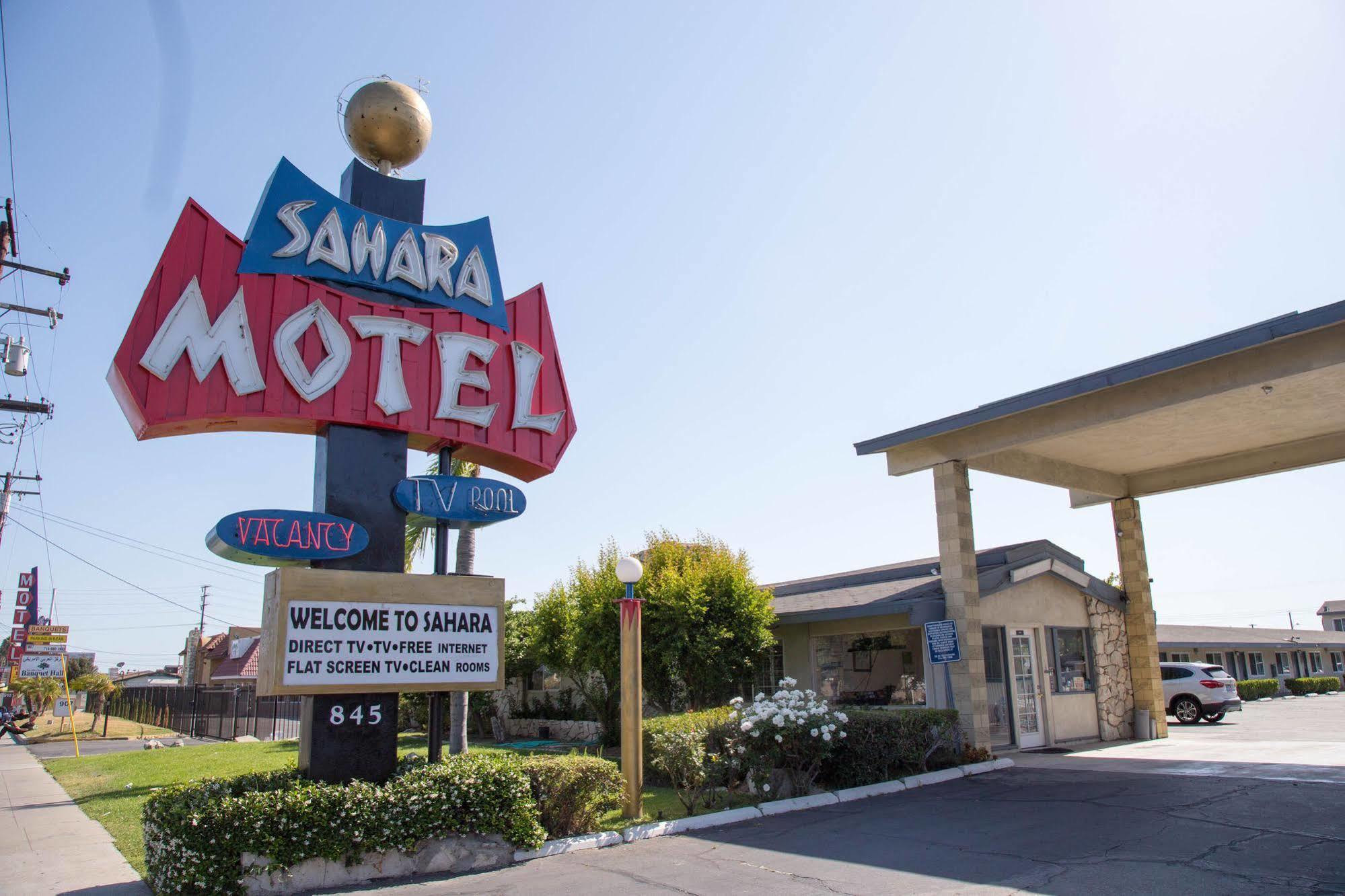 Sahara Motel Anaheim Ngoại thất bức ảnh